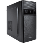 Chassis FC-F56A, ATX, 7 slots, 1 X 5.25", 2 X 3.5" H.D., 2 X 2.5" SSD,2 x USB 3.0, 1 X Type C / 1 x AUDIO /, PSU 550W 12 sm, 20+4pin,, Black