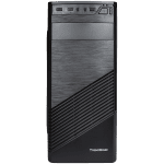 Chassis FC-F61A, ATX, 7 slots, 1 X 5.25", 2 X 3.5" H.D., 2 X 2.5", 2 x USB 3.0, 1 X Type C / 1 x AUDIO /, PSU 550W 12 sm, 20+4pin, Black