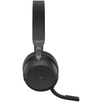 JABRA EVOLVE2 75, Link380c UC Stereo Black, EVOLVE2 75 headset Black UC, Link 380 BT adapter USB-C UC,1.2m USB-C to USB-C cable, carry pouch, warranty and warning (safety leaflets)