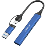 CANYON hub DS-02 4in1 USB-A/C Blue