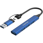 CANYON hub DS-02 4in1 USB-A/C Blue