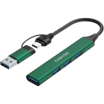 CANYON hub DS-02 4in1 USB-A/C Green