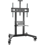 ONKRON Mobile TV stand for 55"-90" up to 75 kg, black