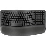 LOGITECH Wave Bluetooth ergonomic keyboard - GRAPHITE - US INT'L - B2B