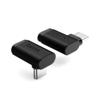 HAMA Адаптер 90°C USB-C, USB 3.2 Gen2, 10 Gbit/s, 5 A, 240 W, комплект от 2