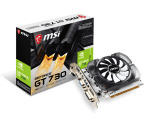 MSI NVIDIA GT730 HDMI DVI-D 128B 4GB ACTIVE