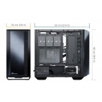 SEASONIC CASE E-ATX MID TOWER PSU BLACK