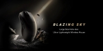 ATK професионална геймърска мишка Wireless Gaming Mouse BLAZING SKY X1 ULTIMATE - 8K, White