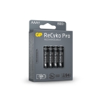 Акумулаторна Батерия GP R03 AAA 800mAh NiMH 85AAAHCB-EB4 RECYKO+ PRO до 1500 цикъла, 4 бр. в опаковка