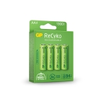 Акумулаторна Батерия R6 AA 130AAHC-EB4 1300mAh NiMH 4 бр. в опаковка GP