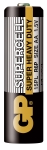 Цинк карбонова батерия GP  SUPERCELL, 15PL-S2, R6, 2 бр. в опаковка / shrink, 1.5V