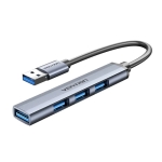 Vention хъб USB3.0 HUB 4 port Aluminium - CKOHB