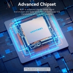 Vention хъб USB3.0 HUB 4 port Aluminium - CKOHB