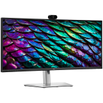 Monitor DELL P3426WEB Curved (3800R) 34", 3440x1440 WQHD 100Hz, IPS Antiglare, 21:9, 1500:1, 350 cd/m2, 8ms/5ms, 178/178, DP, HDMI, 2xUSB-C (90W+15W), USB-B, 3xUSB-A, RJ-45, Speakers, Cam + Mic, Tilt, Swivel, Slant, Height Adjust, 3Y
