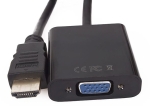VCom Адаптер Adapter HDMI M to VGA F - CG591-B-0.15m