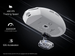 MCHOSE професионална геймърска мишка G3 V2 Black - Wireless Gaming Mouse - 1K, Omron Mechanical