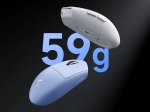 MCHOSE професионална геймърска мишка G3 V2 White - Wireless Gaming Mouse - 1K, Omron Mechanical