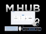 MCHOSE професионална геймърска мишка G3 V2 White - Wireless Gaming Mouse - 1K, Omron Mechanical