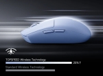 MCHOSE професионална геймърска мишка G3 V2 White - Wireless Gaming Mouse - 1K, Omron Mechanical