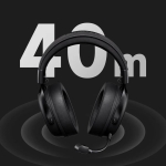 MCHOSE безжични геймърски слушалки Wireless Gaming Headphones - V9 Pro Icy White - Bluetooth , 2.4G