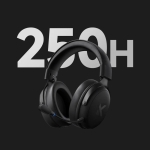 MCHOSE безжични геймърски слушалки Wireless Gaming Headphones - V9 Pro Icy White - Bluetooth , 2.4G