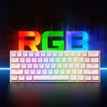 MCHOSE геймърска механична клавиатура Gaming Mechanical Keyboard Ace 60 Pro - 8K, TTC Uranus Magnetic Switch - Standard [Linear] (English US), White