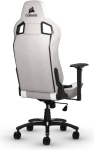 Геймърски стол Corsair T3 RUSH - Fabric Grey/White
