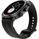 Часовник HiFuture AIX Lite Black,  1.43" AMOLED,  466*466, Powered by Dual Core & Syntra AI, Bluetooth Call, 1ATM Waterproof, Sixth Generation Health Sensor, Up to 10 days daily use, Extra Fabric Strap inbox