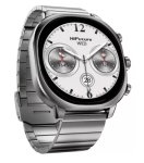 Часовник HiFuture AIX  Silver,  1.43"AMOLED, 466*466, Powered by Dual Core & Syntra AI, Bluetooth Call, 1ATM Waterproof, Sixth Generation Health Sensor, Stainless Steel, Up to 10 days daily use