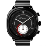 Часовник HiFuture AIX  Black, 1.43"AMOLED, 466*466, Powered by Dual Core & Syntra AI, Bluetooth Call, 1ATM Waterproof, Sixth Generation Health Sensor, Stainless Steel, Up to 10 days daily use