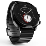 Часовник HiFuture AIX  Black, 1.43"AMOLED, 466*466, Powered by Dual Core & Syntra AI, Bluetooth Call, 1ATM Waterproof, Sixth Generation Health Sensor, Stainless Steel, Up to 10 days daily use