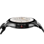 Часовник HiFuture Aura2 Black, 1.32" AMOLED, Powered by Dual Core, Metallic Frame, Bluetooth Call, 3D User Interface, 1ATM Waterproof, 24/7 True Heart Rate & Blood Oxygen Sensor, 100+ Sports Mode, Up to 7 days daily use, Extra Silicone Strap inbox