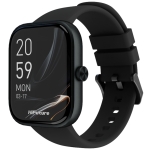 Часовник HiFuture Lume Black, 1.85 " IPS, Powered by Dual Core, Aerospace-Grade Ultra Light Aluminum Frame, Bluetooth Call, 3D User Interface, 1ATM Waterproof, 24/7 True Heart Rate & Blood Oxygen Sensor, 100+ Sports Mode, Up to 7 days daily use