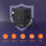 j5create JUP25102V Зарядно 220V-  GaN 102W  USB-C 2порта- за лаптопи, таблети, телефони