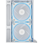Кутия ASUS Prime AP202 ARGB mATX + 3 ARGB Вентилатора - White