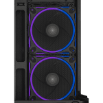 Кутия ASUS Prime AP202 ARGB mATX + 3 ARGB Вентилатора - Black