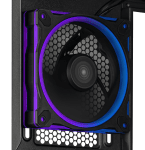 Кутия ASUS Prime AP202 ARGB mATX + 3 ARGB Вентилатора - Black