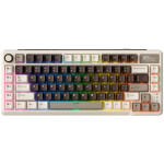 ROYAL KLUDGE RK L75 Mocha Grey Gaming Keyboard Cream switch