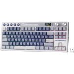 ROYAL KLUDGE RK M87 Ocean Blue Gaming Keyboard Cream switch