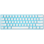 ROYAL KLUDGE RK61 White Gaming Keyboard Red switch