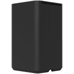 Ubiquiti UniFi UNAS-2-B-EU Network Attached Storage with (2) 3.5inch HDD bays, 2.5 GbE networking, USB-C connectivity, and an included PoE++ adapter, all in a compact footprint, black