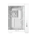 Кутия ASUS A32 PLUS Tempered Glass + 4 ARGB Вентилатора - White