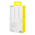 Докинг станция Baseus Metal Gleam Series II 155478 6-в-1 USB-A/USB-C/USB-C PD/HDMI/RJ45 - черен