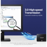 Кабел за HDD/SATA диск UGREEN US217 30796 SATA 3.0, 0.5 м - черен