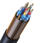 Кабел Baseus High Definition Series HDMI 2.0, 4K, 60Hz, 1.5m, WKGQ020101 - черен