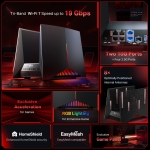 Рутер Wi-Fi 7 TP-Link Archer GE800 BE19000 3-лентов