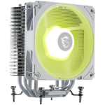 MSI MAG COREFROZR AA13 WHITE, 1x120mm ARGB Fan, TDP 240W, Direct Touch Heat-pipes, Intel LGA 1700/1851, AMD AM5/AM4, White, 3Y Warranty