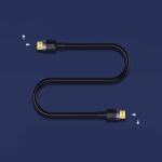 Кабел Baseus Cafule HDMI 2.0 4K 60 Hz 3D 18 Gbps CADKLF-G01 3м - черен