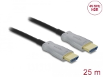 Оптичен кабел Delock, HDMI 4K, 60 Hz, 25 m