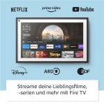 Смарт тонколона Amazon Echo Show 15, Сензорен екран, Fire TV, Черна